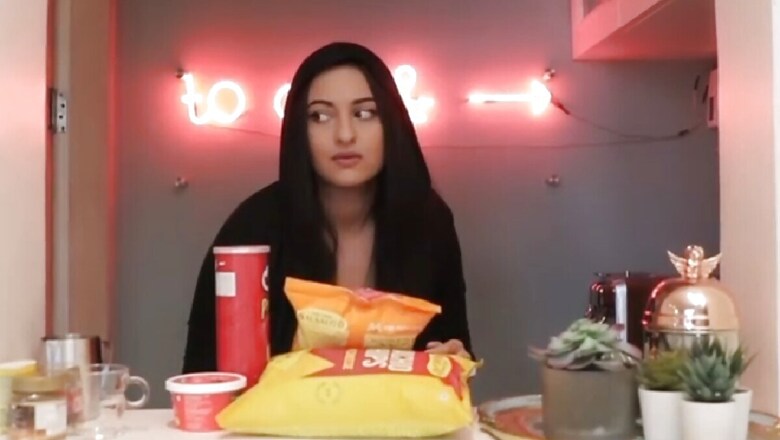 Sonakshi Sinha Shares Relatable Video on the Joys of Midnight Snacking, Watch