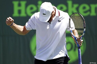 Roddick edges Nadal in Key Biscayne semis