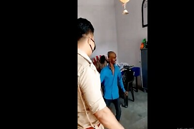 Video of Youth Dancing to Sapna Chaudhary Song at UP Police Outpost Goes Viral, Official Removed