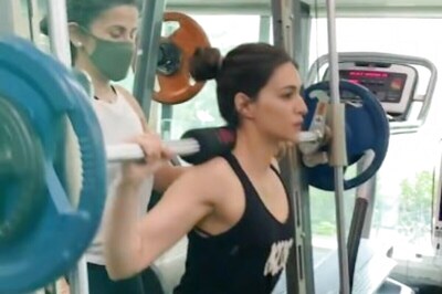 Kriti Sanon Shares Expectation Vs Reality Workout Video