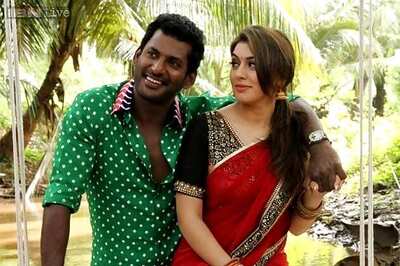'Aambala' review: This Vishal, Hansika Motwani-starrer is a mash-up of overdone action, insane comedy and loud music