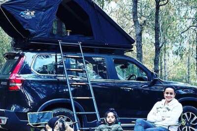 Gul Panag Enjoys Adventurous Camping Trip with Son Nihaal in Mahindra Scorpio N