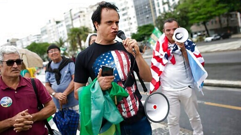 Protests In Brazil Support President In Anti-vaccine Stance