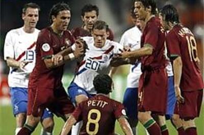 Portugal knock Netherlands out
