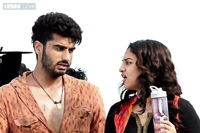 Arjun Kapoor: My father didn't allow me to joke with Sonakshi Sinha on the sets of 'Tevar'