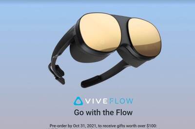HTC Vive Flow VR Headset Launched With 2 Cameras, 75Hz Display, Stereo Speakers, More