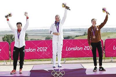 Olympics: Julie Bresset wins mountain bike gold