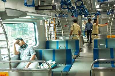 Andheri-Virar AC Local Seen Running with Open Coach Door