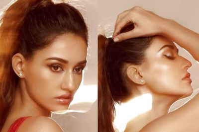 Disha Patani Raises Temperature in Red Corset Top, See the Actor's Enthralling Photos
