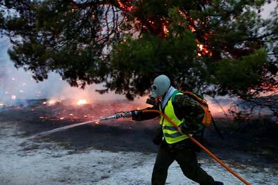 Firefighting Aircraft Crashes in Greece, No Casualties Reported