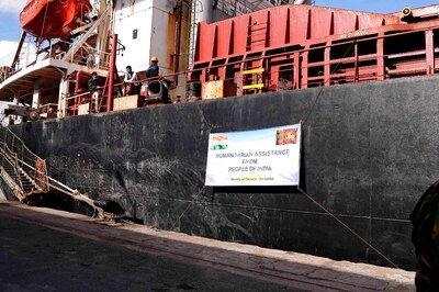 Sri Lanka Receives First Shipment Of $16 Million Aid Package From India