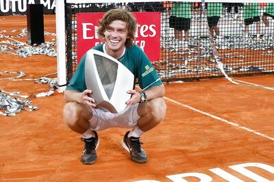 Andrey Rublev Battles Felix Auger-Aliassime, Illness to Win Madrid Open