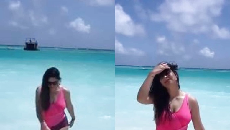 Disha Parmar Turns Up the Heat in Pink Bikini, Says 'Straight Outta Baywatch'