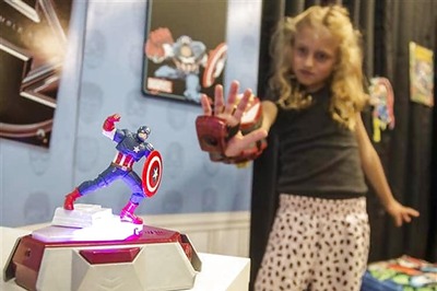 Disney launches new line of wearable superhero toys
