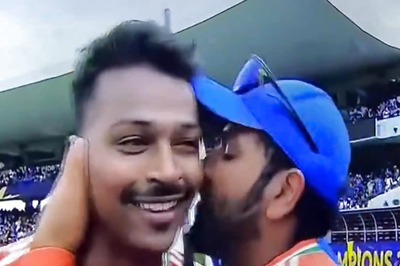 Emotions Wild as Rohit Sharma Gives Hardik Pandya a Kiss After Winning the T20 World Cup 2024- WATCH