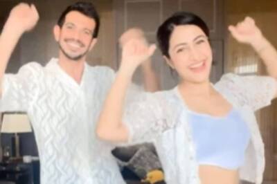 Yuzvendra Chahal Flaunts Bhangra in Wife's Dhanashree Verma’s Anniversary Post - WATCH