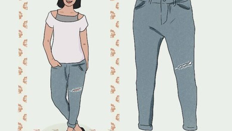 How to Wear Distressed Jeans