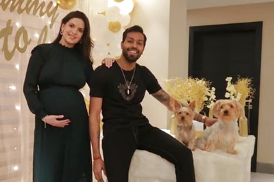Natasa Stankovic Is Prettiest Mommy-to-be In This Pic With Hardik Pandya From Her Baby Shower