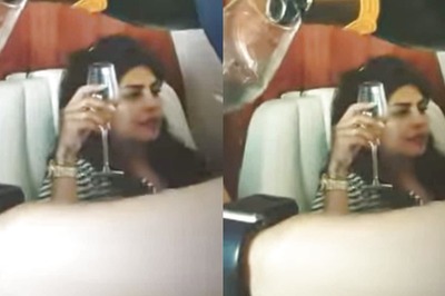 Priyanka Chopra Enjoys Champagne on a Private Jet With Her Citadel Co-stars