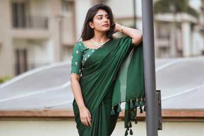 Surekha Vani's Daughter Supritha Naidu Looks Elegant In Green Saree