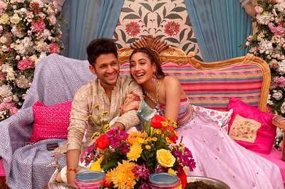 Surbhi Chandna And Karan Sharma Can't Stop Smiling In This Video From Haldi Ceremony