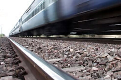 Passengers target Rajdhani in Faridabad