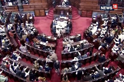 Rajya Sabha Adjourned till Noon Amid Uproar by Cong and SP Members on SC's Ruling on Karnataka