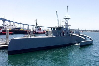 US Tests World's First Unmanned Ship for Seafaring Missions