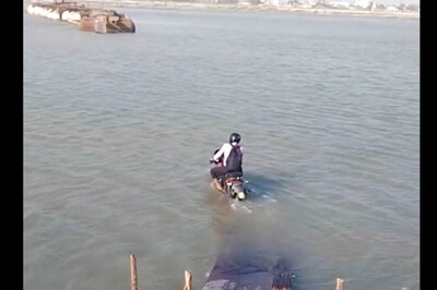 Man Riding Bike In River — We Have Officially Seen Everything