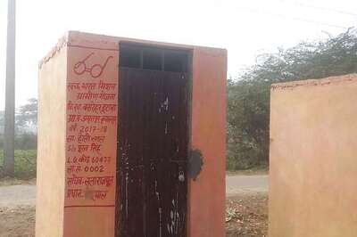 After Hajj House, Buses, Now Toilets in UP's Etawah are Painted Saffron