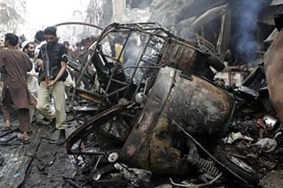 A look at the major attacks in Pakistan this month
