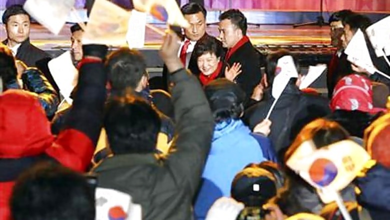 South Korea: President Park talks tough after poll win