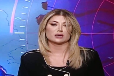 Lebanese TV Anchor Breaks Down Live On Air While Announcing Hezbollah Chief's Death | Video