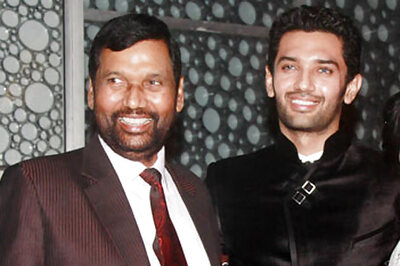 Ram Vilas Paswan campaigns for son Chirag in Jamui