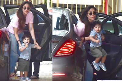 Taimur Accompanied Mommy Kareena Kapoor on 20-day Shoot for Laal Singh Chaddha in Punjab