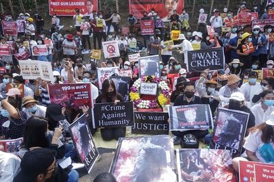 Police Shooting at Myanmar Anti-coup Protest Turns Violent, At Least 5 People Injured
