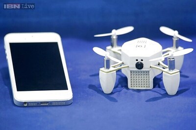 Pocket-sized drones that can be controlled with your smartphone