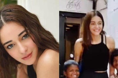 Ananya Panday Poses with Kids as She Steps Out from The Gym, Netizens Laud Her; Watch