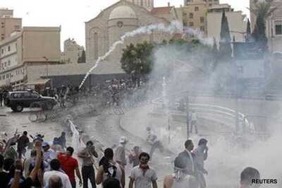 Syria: Slain official's funeral ends in Beirut violence
