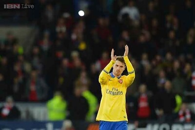 Aaron Ramsey thanks Cardiff fans after punishing old club