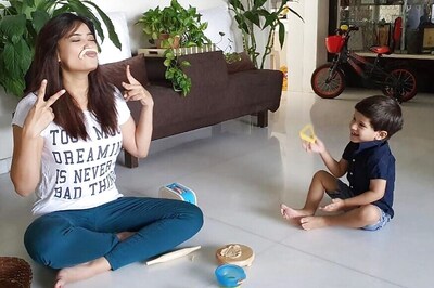 Lockdown Diaries: Shweta Tiwari Spends Quality Time With Her Son Reyansh